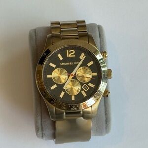 Michael Kors Mens's Wristwatch Gold Tone Stainless Steel MK-8246 (SPG061015)
